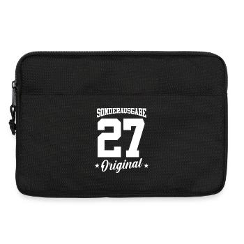 27 Birthday - Laptop bag 13" - black - Front