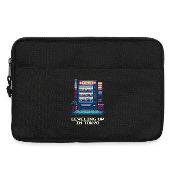 Level Up in Tokio | Japan Reise Otaku - Laptoptasche 13" - Schwarz - Vorne