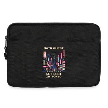 Quête principale : Se perdre à Tokyo | City trip Japon - Sacoche pour ordinateur portable 13 pouces - noir - Devant