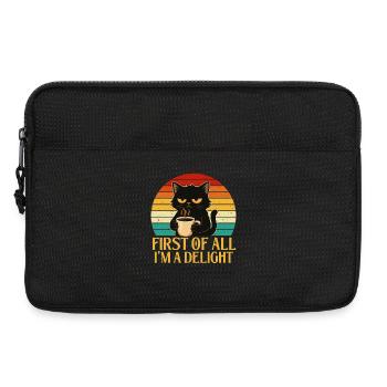 Zunächst einmal bin ich ein Genuss Sassy Coffee - Laptoptasche 13" - Schwarz - Vorne