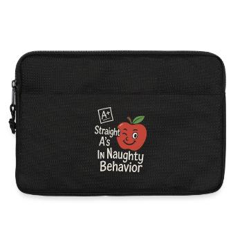Professeur sale Humour coquin Nsfw impoli - Sacoche pour ordinateur portable 13 pouces - noir - Devant