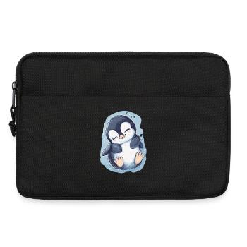 Pinguin - Laptoptasche 13" - Schwarz - Vorne