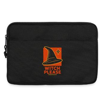Witch Please Halloween Costume Funny Saying - Laptop bag 13" - black - Front