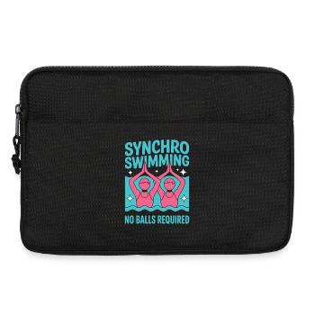 Natation synchronisée Natation artistique Sports nautiques - Sacoche pour ordinateur portable 13 pouces - noir - Devant