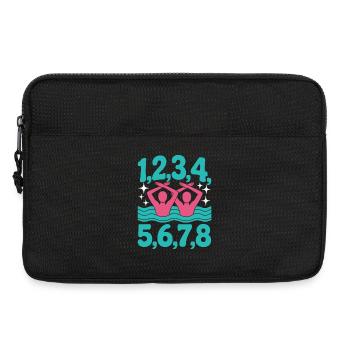 Synchronschwimmen Kunstschwimmen Wassersport - Laptoptasche 13" - Schwarz - Vorne