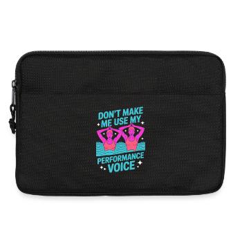 Natation synchronisée Natation artistique Sports nautiques - Sacoche pour ordinateur portable 13 pouces - noir - Devant