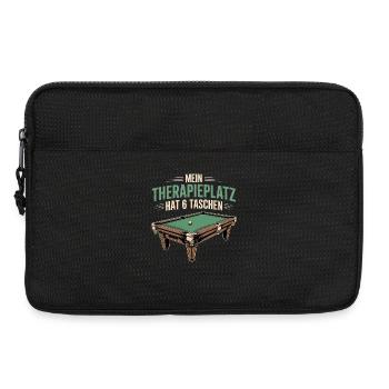 Play Billiards Pool Snooker Billiards Players - Laptop bag 13" - black - Front