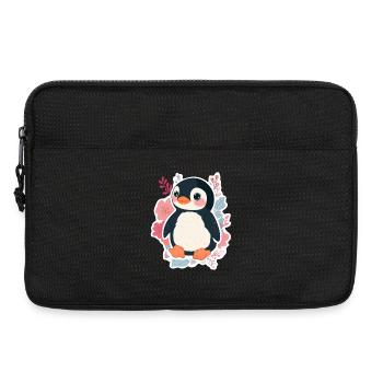 Pinguin - Laptoptasche 13" - Schwarz - Vorne