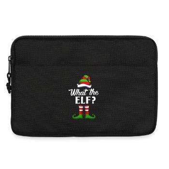 Elfe Elf Weihnachtsgeschenk - Laptoptasche 13" - Schwarz - Vorne