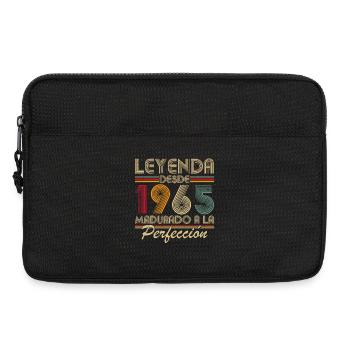 1965 Vintage Geburtstagsgeschenk - Laptoptasche 13" - Schwarz - Vorne