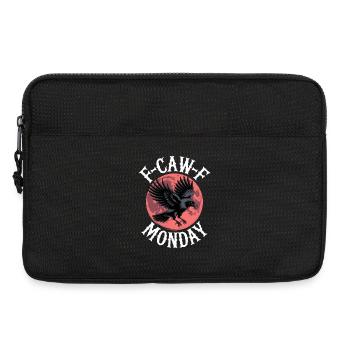 Corbeau Nuit au clair de lune Lundi - Sacoche pour ordinateur portable 13 pouces - noir - Devant