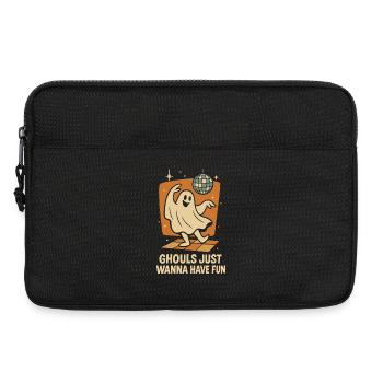 Les goules veulent juste s’amuser Costume d’Halloween - Sacoche pour ordinateur portable 13 pouces - noir - Devant
