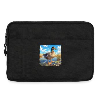 Ducks Duck - Laptop bag 13" - black - Front