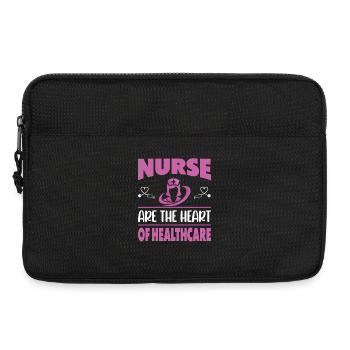 Drôle d’infirmière Cadeaux Tenues d’allaitement - Sacoche pour ordinateur portable 13 pouces - noir - Devant