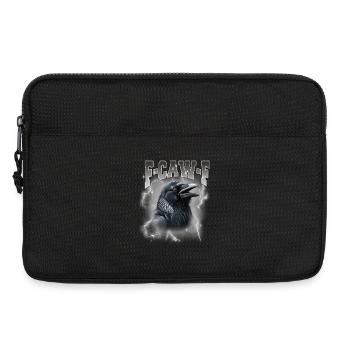 F-Caw-E Rabensturm Graphik - Laptoptasche 13" - Schwarz - Vorne
