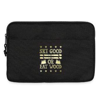 Ski Skiing - Laptop bag 13" - black - Front