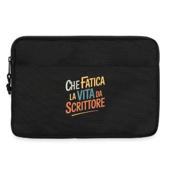 What a Struggle the Life of a Writer Writing Life - Laptop bag 13" - black - Front