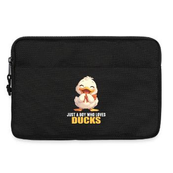 Ducks Duck - Laptop bag 13" - black - Front