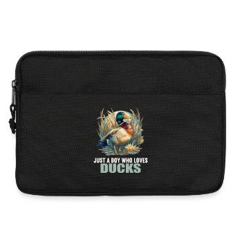 Ducks Duck - Laptop bag 13" - black - Front