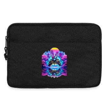 Gaming King Controller mit Spiegelung - Laptoptasche 13" - Schwarz - Vorne