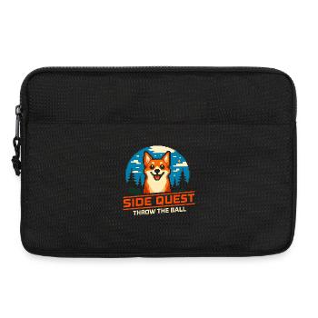 Quête secondaire : Lancer de balle | Récupération de chiens - Sacoche pour ordinateur portable 13 pouces - noir - Devant