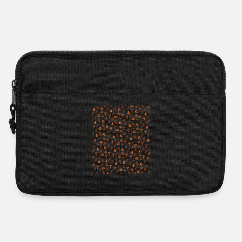 Herbstliches Erntemuster - Gemütliche Herbstsaison - Laptoptasche 13" - Schwarz