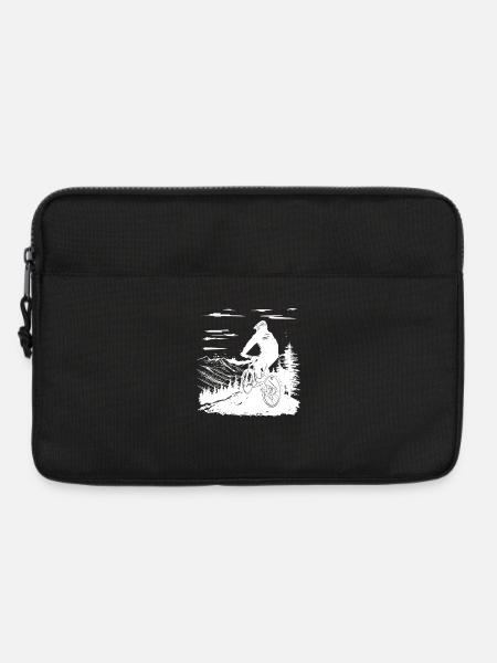 Mountainbiken - Laptoptasche 13" - Schwarz