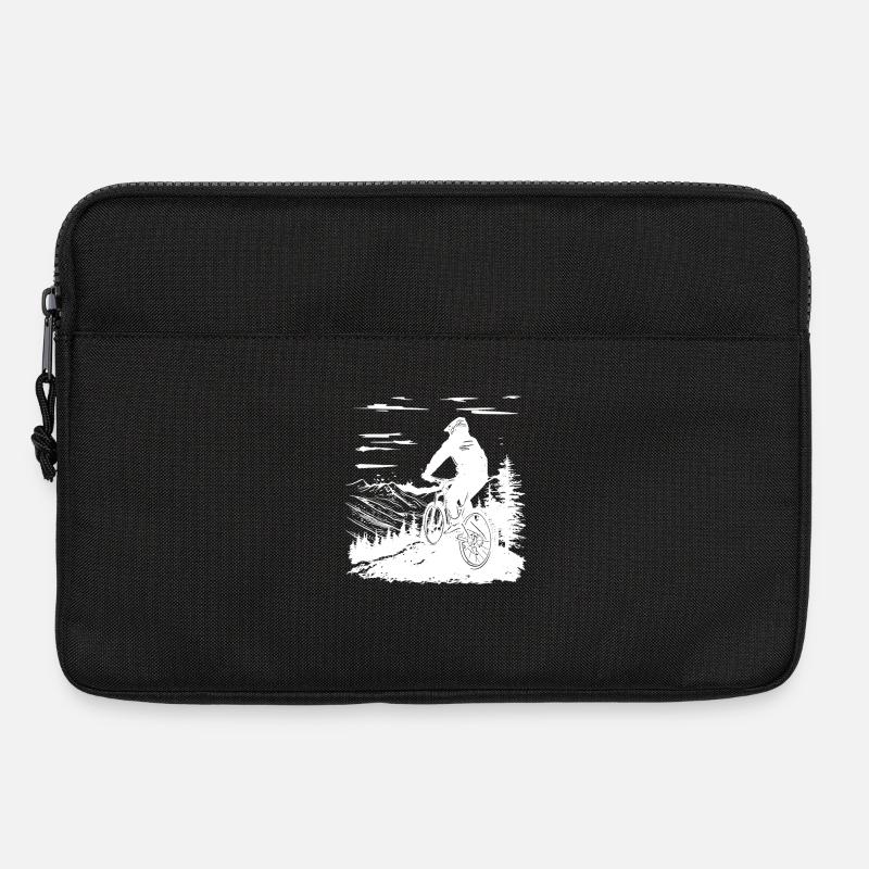 Mountainbiken - Laptoptasche 13" - Schwarz