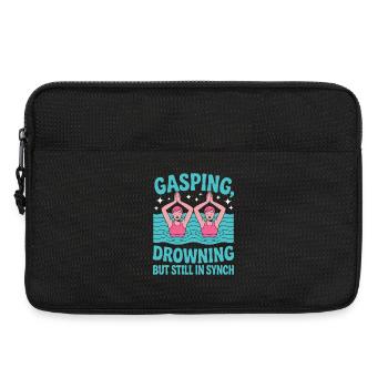 Synchronschwimmen Kunstschwimmen Wassersport - Laptoptasche 13" - Schwarz - Vorne