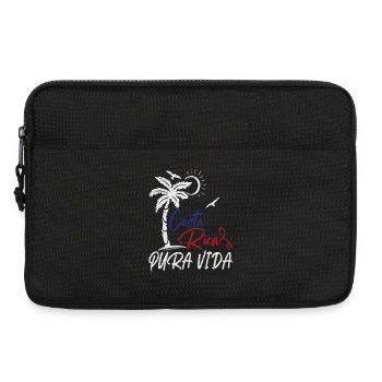 Pura Vida Costa Rica - Laptoptasche 13" - Schwarz - Vorne