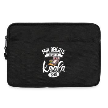 Mir Reichts Ich Will Ein Koala Sein - Laptoptasche 13" - Schwarz - Vorne
