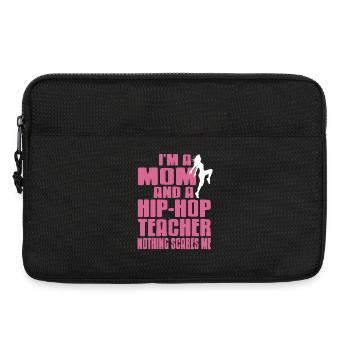 Maman Danse Groove Professeur Drôle Audacieux Humour - Sacoche pour ordinateur portable 13 pouces - noir - Devant