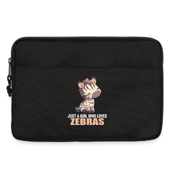 Zebras Zebra - Laptop bag 13" - black - Front