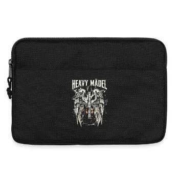 Heavy Metal Rock Festival Heavy Girl Rock Music - Sacoche pour ordinateur portable 13 pouces - noir - Devant