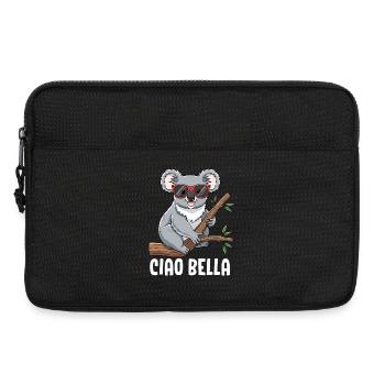 Ciao Bella - Laptoptasche 13" - Schwarz - Vorne