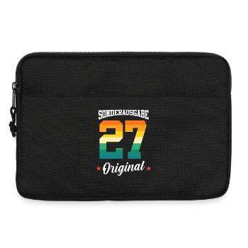 27 Birthday - Laptop bag 13" - black - Front