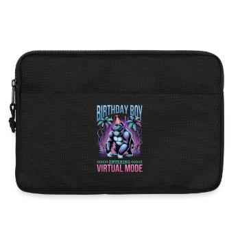 Anniversaire Gamer VR - Sacoche pour ordinateur portable 13 pouces - noir - Devant