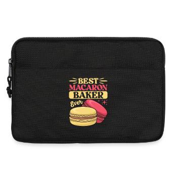 Macaron Französische Desserts - Laptoptasche 13" - Schwarz - Vorne