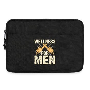 Baumpfleger Holzarbeiter Waldarbeiter Geschenk - Laptoptasche 13" - Schwarz - Vorne