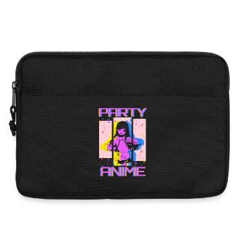 Party Celebration Anime Manga Otaku Kawaii Japan Cosplay - Laptop bag 13" - black - Front