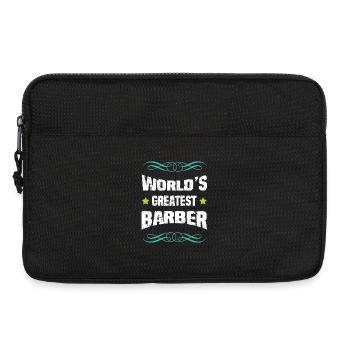 Le plus grand barbier du monde - Sacoche pour ordinateur portable 13 pouces - noir - Devant