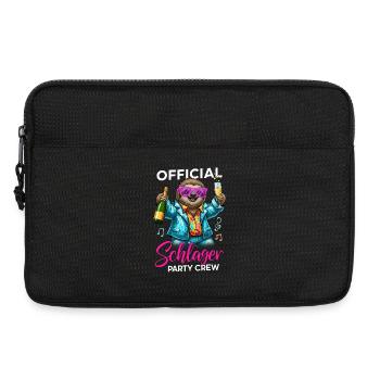 Official Schlager Party Crew - Laptoptasche 13" - Schwarz - Vorne
