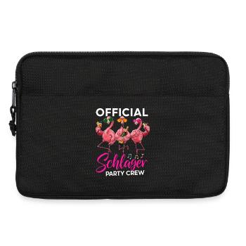 Official Schlager Party Crew - Laptoptasche 13" - Schwarz - Vorne