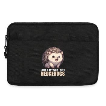Igel - Laptoptasche 13" - Schwarz - Vorne