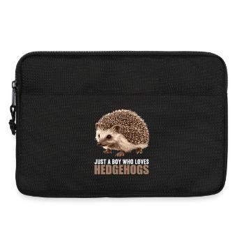 Igel - Laptoptasche 13" - Schwarz - Vorne