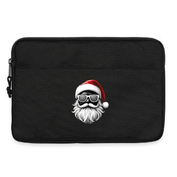 Santa Claus with Sunglasses Cool and Stylish - Laptop bag 13" - black - Front