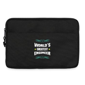 World's Greatest Engineer - Laptop bag 13" - black - Front