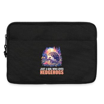 Igel - Laptoptasche 13" - Schwarz - Vorne