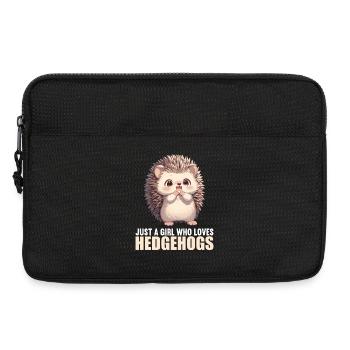 Igel - Laptoptasche 13" - Schwarz - Vorne