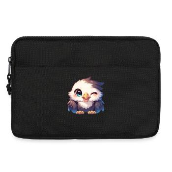 Adler - Laptoptasche 13" - Schwarz - Vorne
